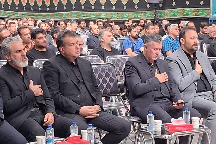 مراسم قرائت زیارت عاشورا گیتی&zwnj;پسند 1405 -1